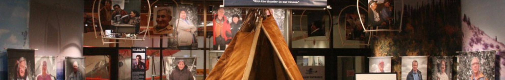 Image of Thunder in our Voices exhibit