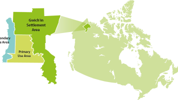 Gwich'in Place Names Map