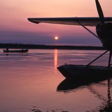The Mackenzie River (Dehcho), 1969.
