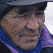 Noel Abel of Lutselk’e, September 1995.