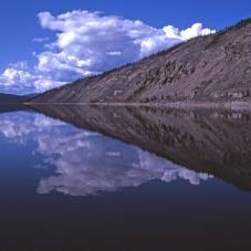 Lake Drum (Tets’ehxe Tú), in July 1979