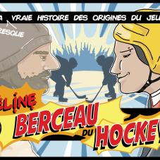 Birth Place of Hockey Comic