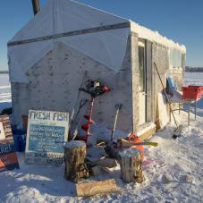 Fresh fish sold here -Fran Hurcomb photo